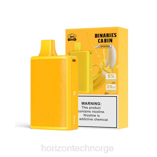 HorizonTech Oslo - HorizonTech Binaries Cabin engangs 20ml JTVF2 banan