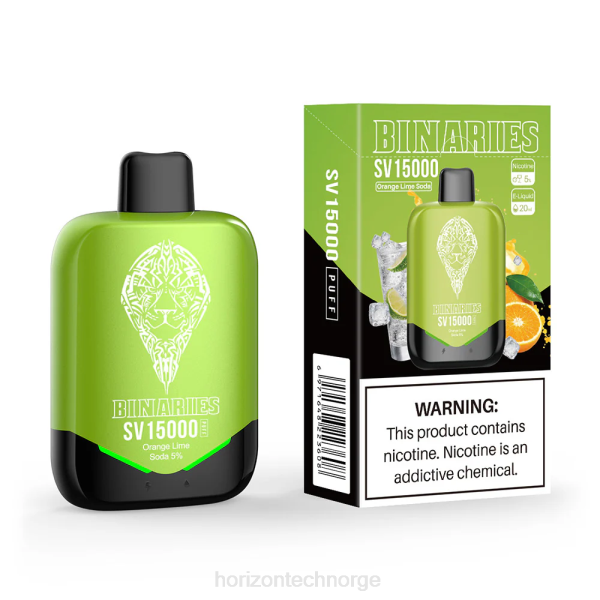 HorizonTech Norge - HorizonTech Binaries Cabin engangs sv JTVF91 appelsin lime brus