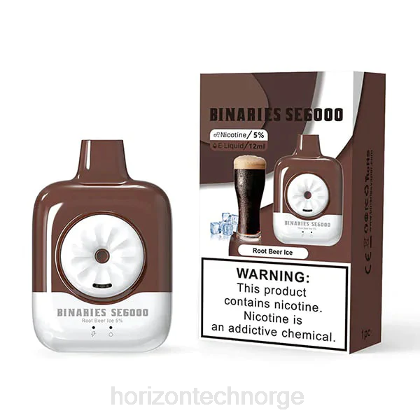 Horizon Tech Company - HorizonTech Binaries Cabin engangs se 12ml JTVF156 root beer is