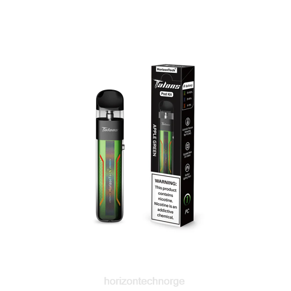 Horizon Tech Vape - HorizonTech Talons pod system JTVF197 eplegrønn