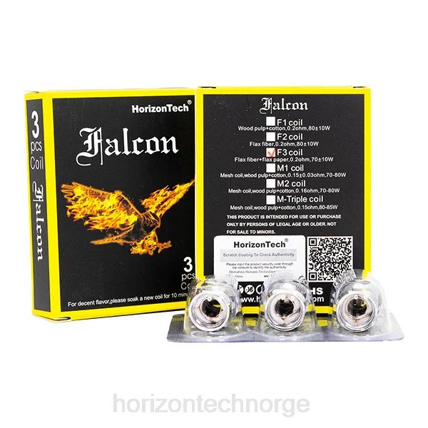 HorizonTech Norge - HorizonTech Falcon spoler (3-pakning) JTVF161 f3 spole 0,2 ohm