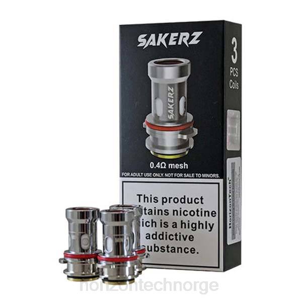 HorizonTech Vape - HorizonTech Sakerz spoler (3-pakning) JTVF159 0,4 ohm (3-pakning)