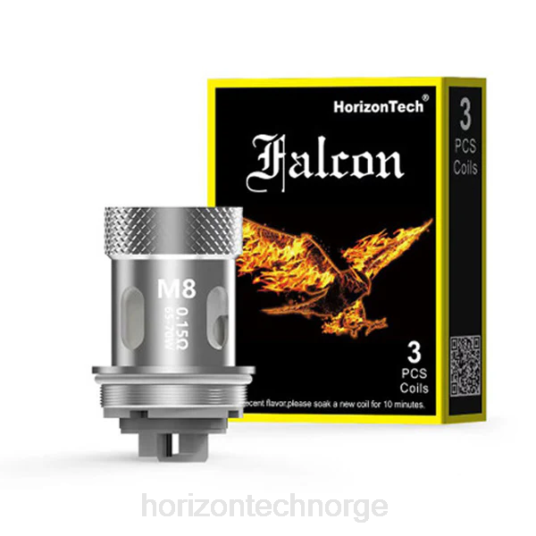 Horizon Tech Vape Tank - HorizonTech Falcon spoler (3-pakning) JTVF168 m8 0,15 ohm (3-pakning)
